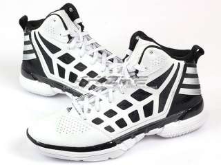 Adidas adiZero Shadow White/Metallic Silver Crazy Light Basketball 