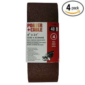 Porter Cable 714000404 4 Inch x 24 Inch 40 Grit Multi Purpose Sanding 