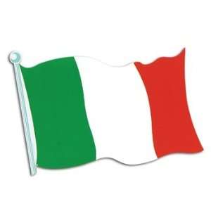 Italian Flag Cutout Party Accessory (1 count)