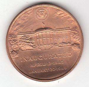 President Harry S. Truman Medal by U.S. Mint  