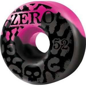ZERO SKULL STENCIL LEOPARD 52mm BLK/PINK (Set Of 4)  