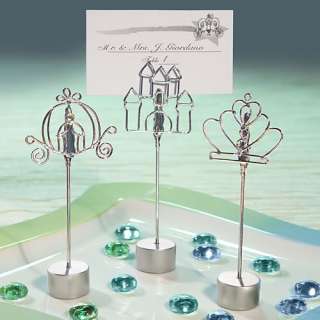 Cinderella Style Place Card Holder Wedding Favors  