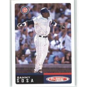  2002 Topps Total #10 Sammy Sosa   Chicago Cubs (Baseball 