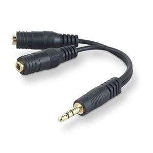    NEW Y Adapter Mini Stereo Plug (HEADPHONES)
