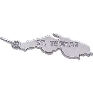    Rembrandt Charms St. Thomas Charm, Sterling Silver Jewelry