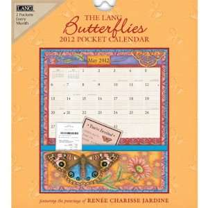  Butterflies 2012 Pocket Calendar