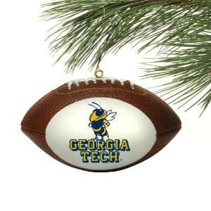 Georgia Tech Yellow Jackets Mini Football Christmas 
