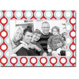 Noteworthy Collections   Digital Holiday Photo Cards (Wavy Holiday Red 