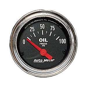 Auto Meter 2522 0 80 OIL PRESSURE GAUGE: Automotive