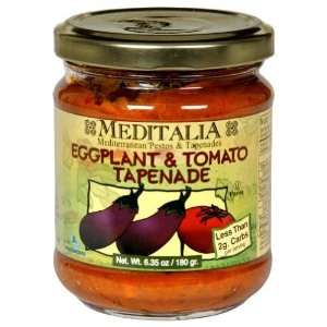  Meditalia, Tapenade Eggplant Tomato, 6.35 Ounce (6 Pack 