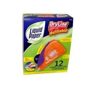   Liquid Paper Refillable Correction Tape Case Pack 24: Everything Else