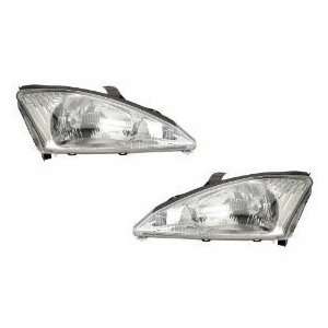 Ford Focus Headlights With Out SVT Package Headlamps Driver/Passenger 