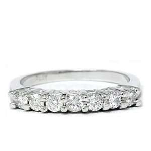 Pompeii3 Inc. .50CT 950 Platinum Diamond Wedding Anniversary Ring   6
