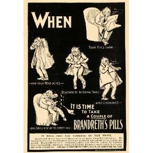   Sons Pills Purify Blood Remedy   Original Print Ad