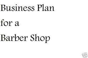 Business Plan for a Barber Shop  