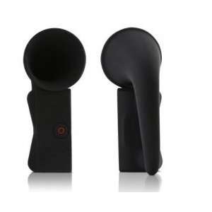  PORTABLE FOR IPHONE 4 HORN STAND BLACK (PORTABLE AUDIO 