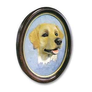  Yellow Labrador Retriever Sculptured 3D Dog Portrait: Home 
