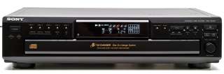Nice SONY CDP CE345 5 Disc CD Player, Multi Disc Carousel Changer 