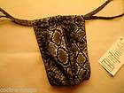 Mens Handmade G STRING Pouch Swimsuit NWT   Reptilian