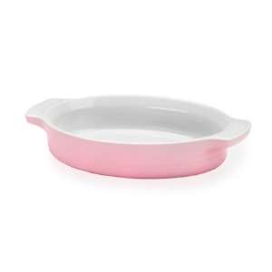  Le Creuset Stoneware 9 1/2Oval Baking Dish   Pink: Home 