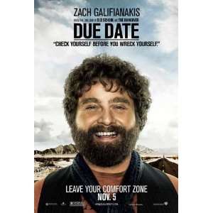 Due Date Poster Movie Style C (11 x 17 Inches   28cm x 44cm)  