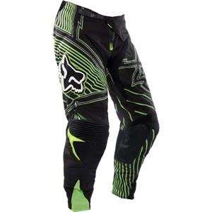  Fox Racing Platinum Vamplifier Pants   30/Black/Green 