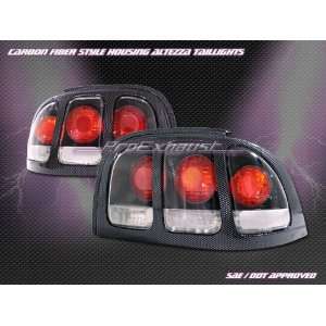 Ford Mustang Tail Lights JDM Carbon Altezza Taillights 1994 1995 1996 