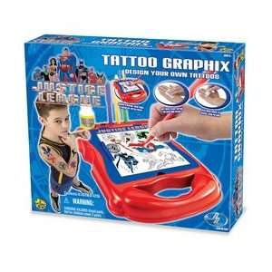  Tattoo Graphix Justice League: Toys & Games
