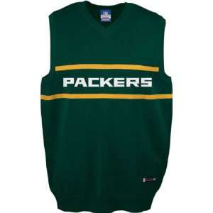  Green Bay Packers Authentic NFL Coaches Sweater Vest 