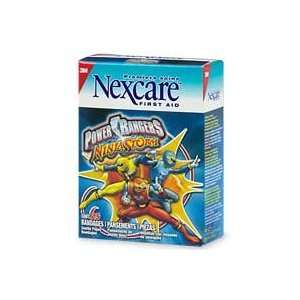  Nexcare Power Rangers Gentle Paper Bandages, 1 1/16in x 2 