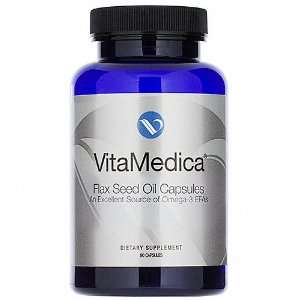  VitaMedica Flax Seed Oil 90 capsules Health & Personal 