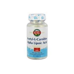  Acetyl L Carnitine & Alpha Lipoic   60   Tablet Health 