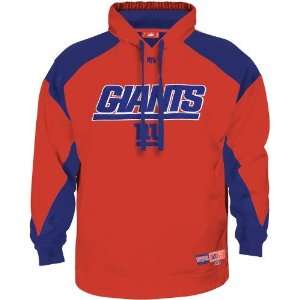  New York Giants Red Defensive Line Hoody Sweatshirt 