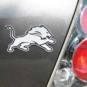  NFL Detroit Lions Silvertone Auto Emblem Sports 