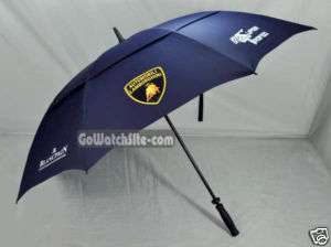 Brand New Lamborghini Large Golf Umbrella (Dark Blue)  