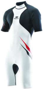 NEW SLIPPERY REFORM SPRING SUIT WETSUIT PWC JS WHITE 2X  