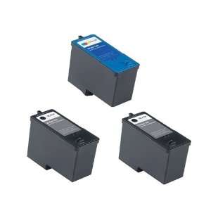  Dell 926 3 Pack 2 x High Capacity Black Ink Cartridges 