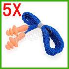 5X Tree Shape Safety Silicone Soft Ear Plugs Hearing Protection Muffs 
