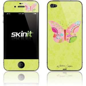  Decorated Butterfly skin for Apple iPhone 4 / 4S 