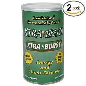  Xtra Health XtraBoost Protein Powder, Vanilla, 16 Ounces 