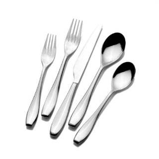 Towle Living Symphony 20 Piece Mirror Forged Flatware Set, Service for 