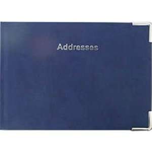  Letts of London Connoisseur Desk Size Blue Address Book 