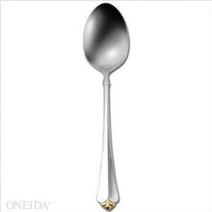   13 Stainless Steel Gold Julliard Large Serving Spoon