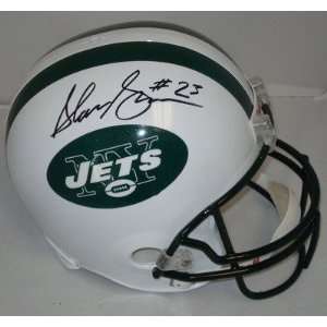  Shonn Greene Signed Helmet   NY FS   Autographed NFL 