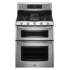 GE Profile 30 Freestanding Gas Range w/ Double Convection Oven 