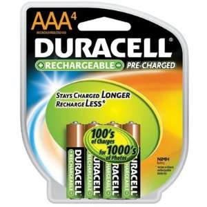  Duracell   Duracell Pre Charged Rechargeable Batteries Duracell 
