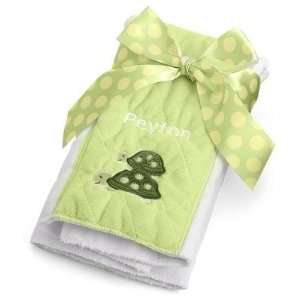  Personalized Turtle Burp Cloth Gift: Baby