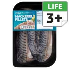 Mackerel Fillets 320G   Groceries   Tesco Groceries