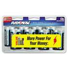 Quality Rayovac Rayovac 8138CD   Alkaline Batteries, D, 8/Pack
