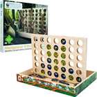 Trendy Best Quality Zoo Animals Madagascar 4 In A Row Wood Game   New